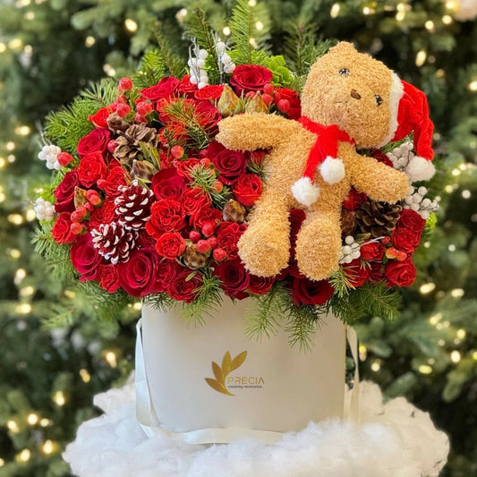 Teddy's Christmas Flora