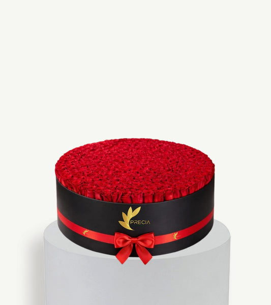 151 Red Roses in Box