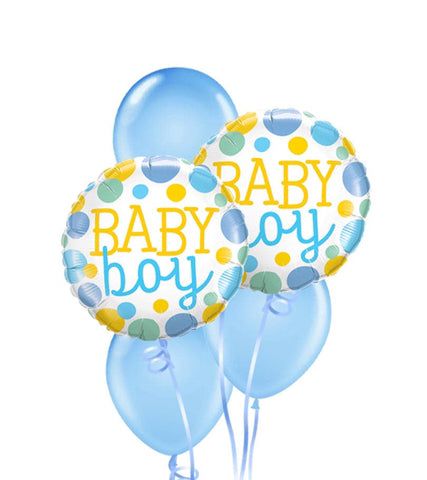 Baby Boy Blue Balloon Package