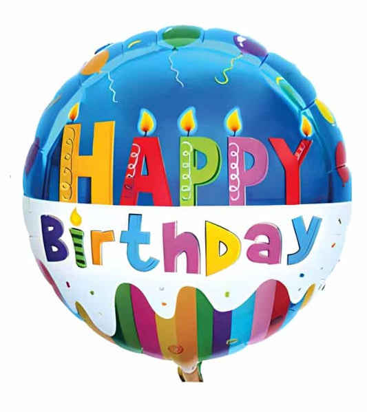 Happy Birthday Classic Foil Ballon