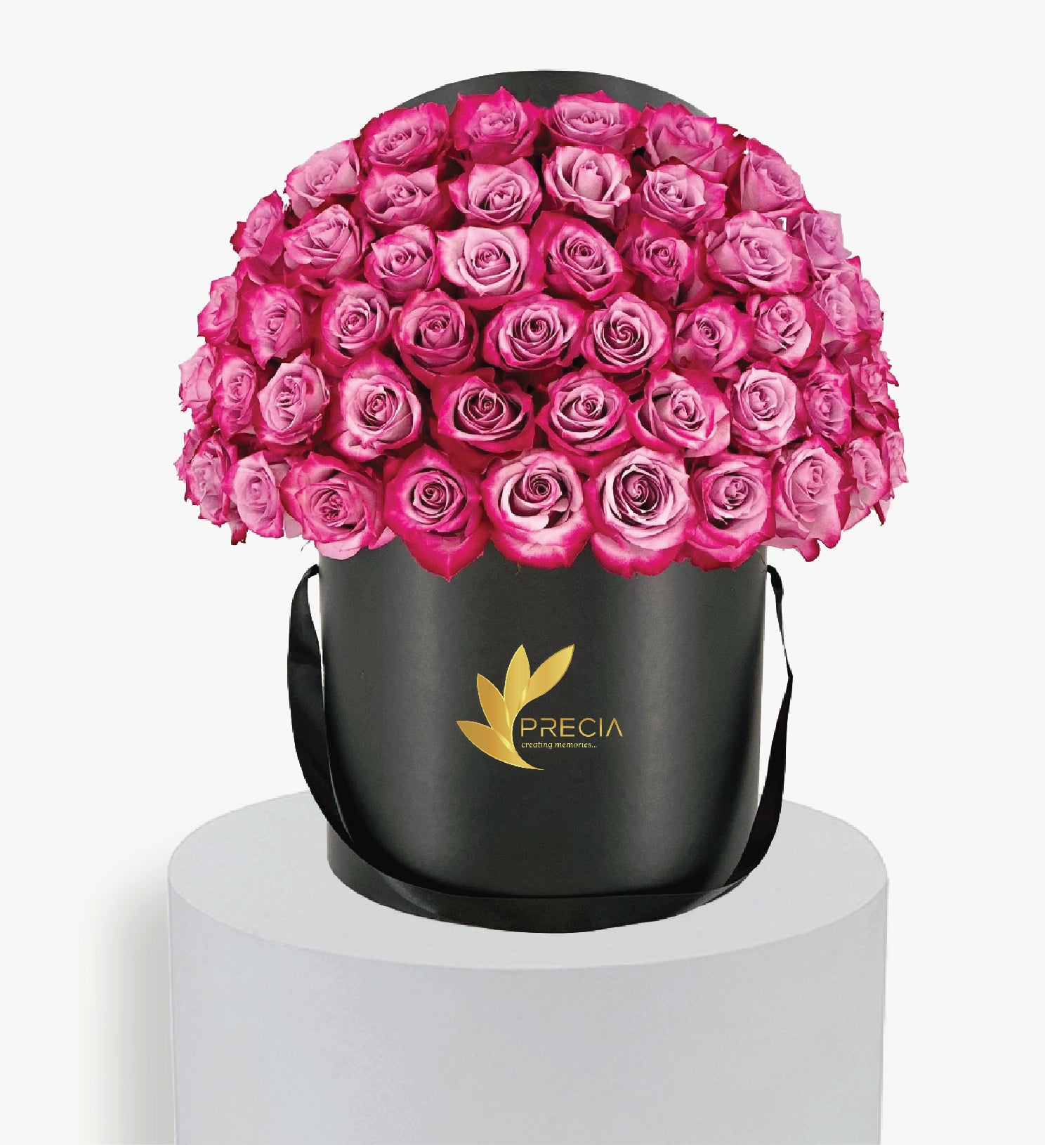 Signature Deep Purple Rose Box