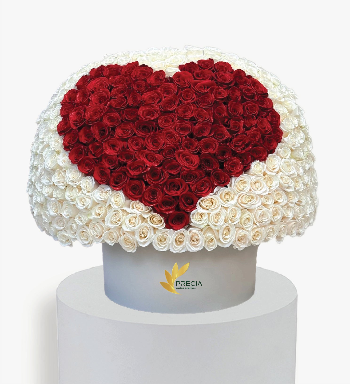 Signature Heart 300 Rose Box