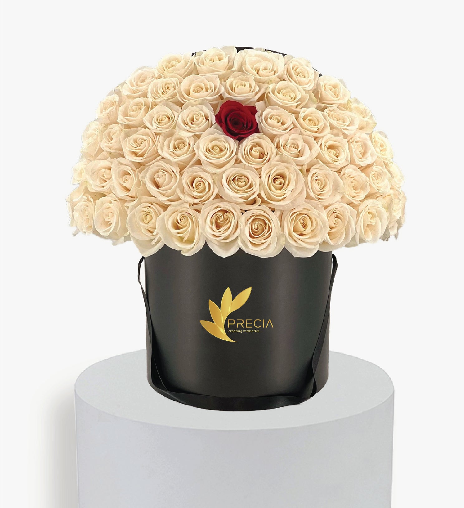 Anniversary White Rose