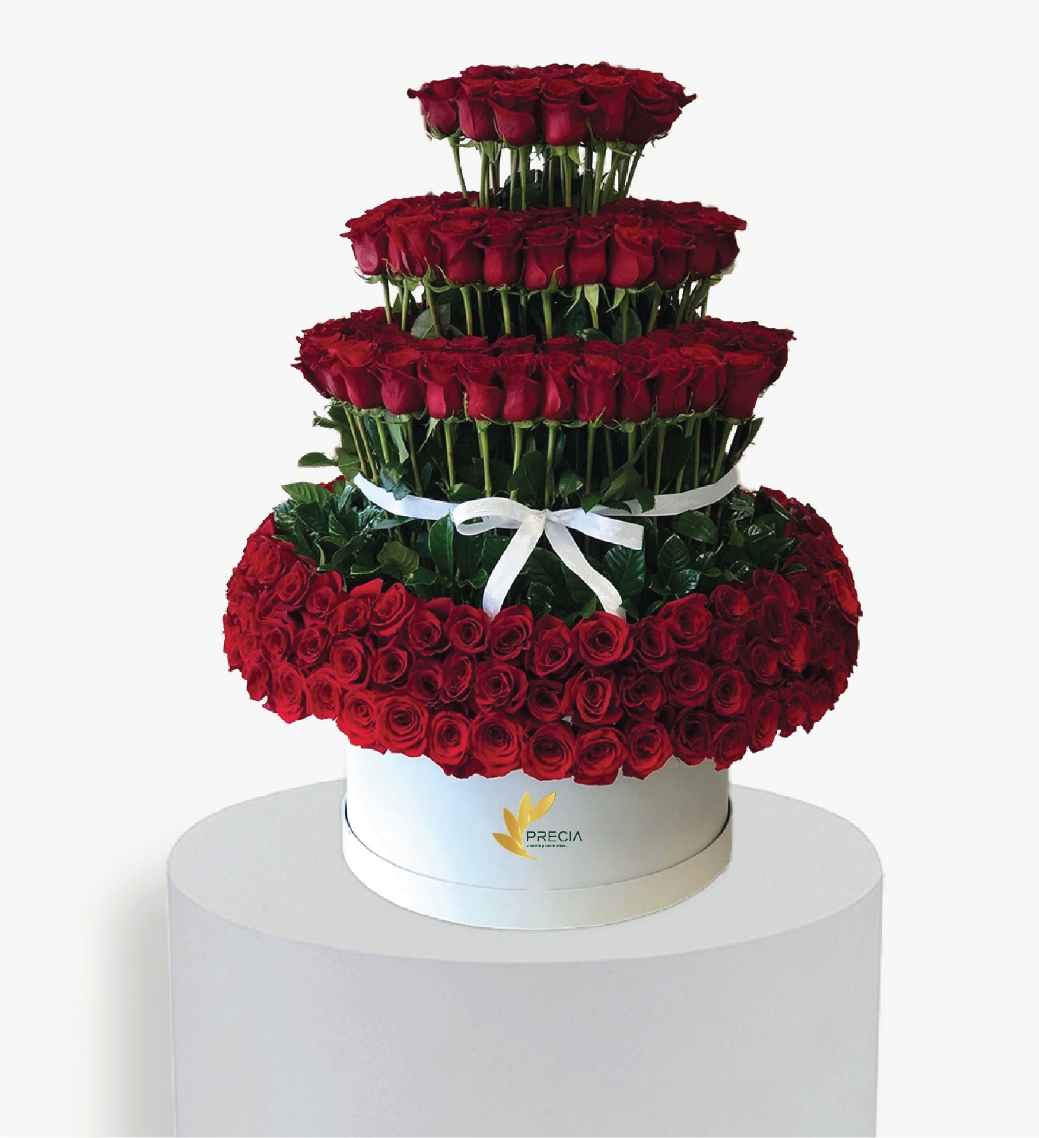 Standing Red Roses in Grandiose
