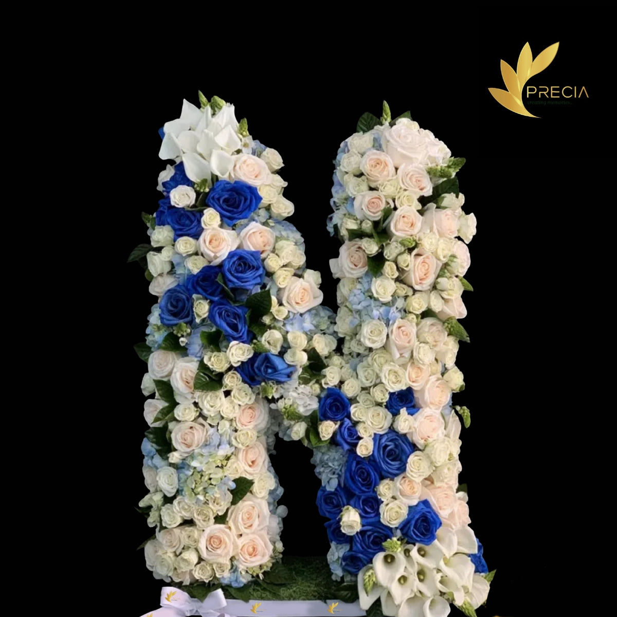 Letter N Flower Arrangement