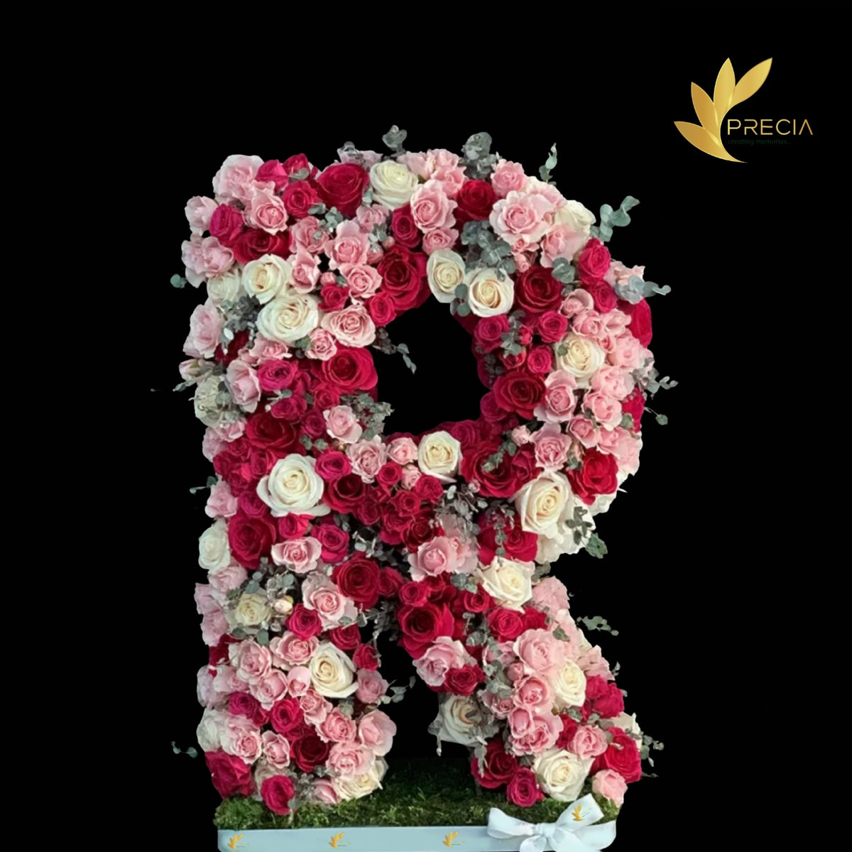 Letter R Flower Arrangement