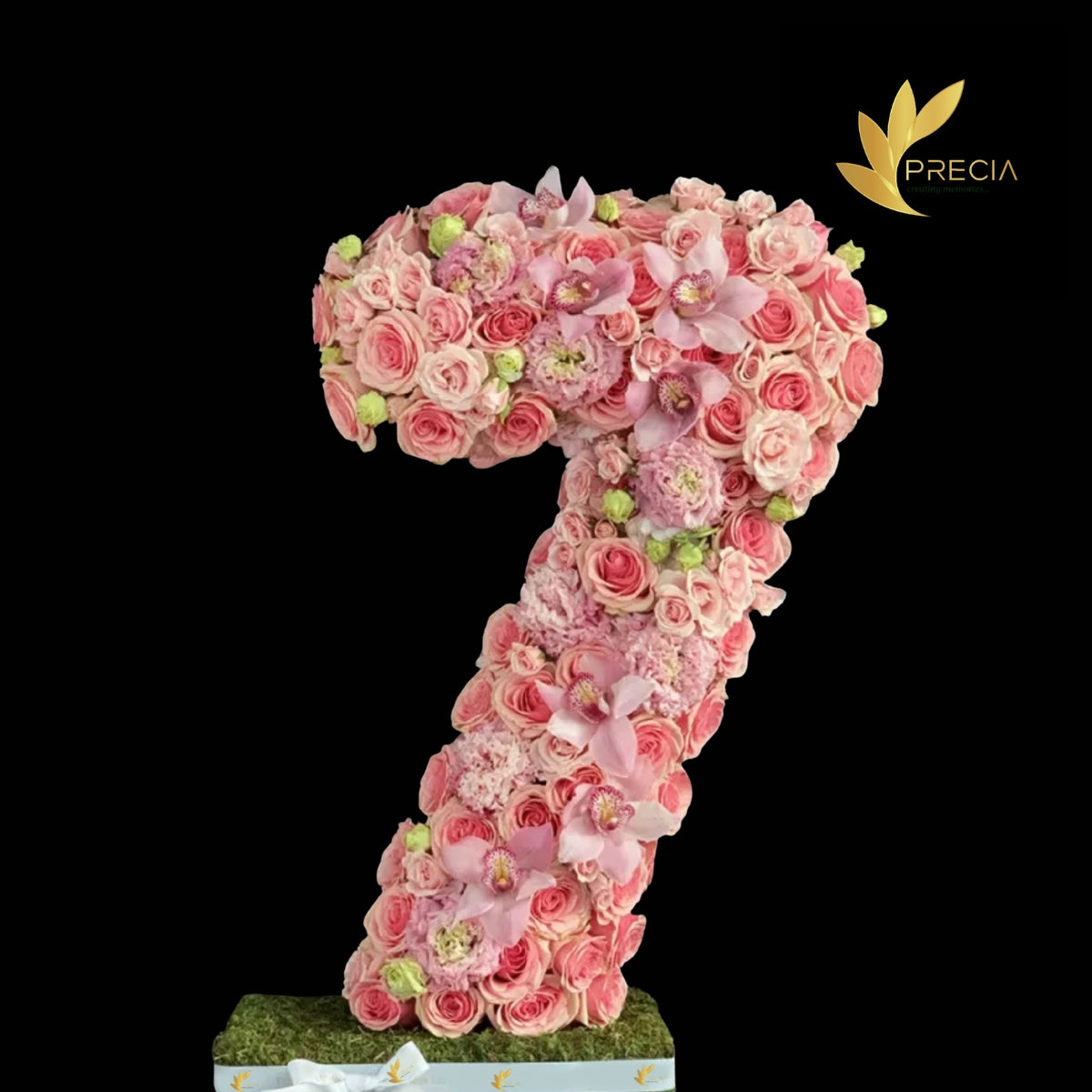 Number 7 Flower Arrangement