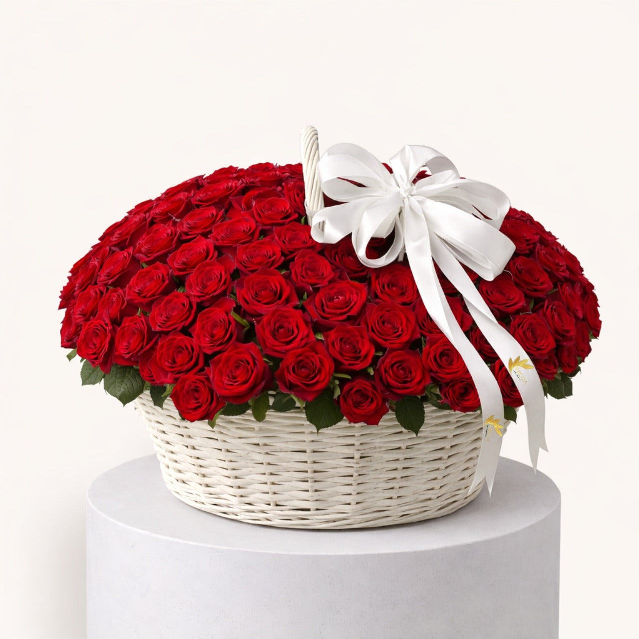 Valentines Flower in Basket