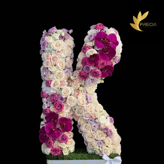 Letter K Flower Arrangement