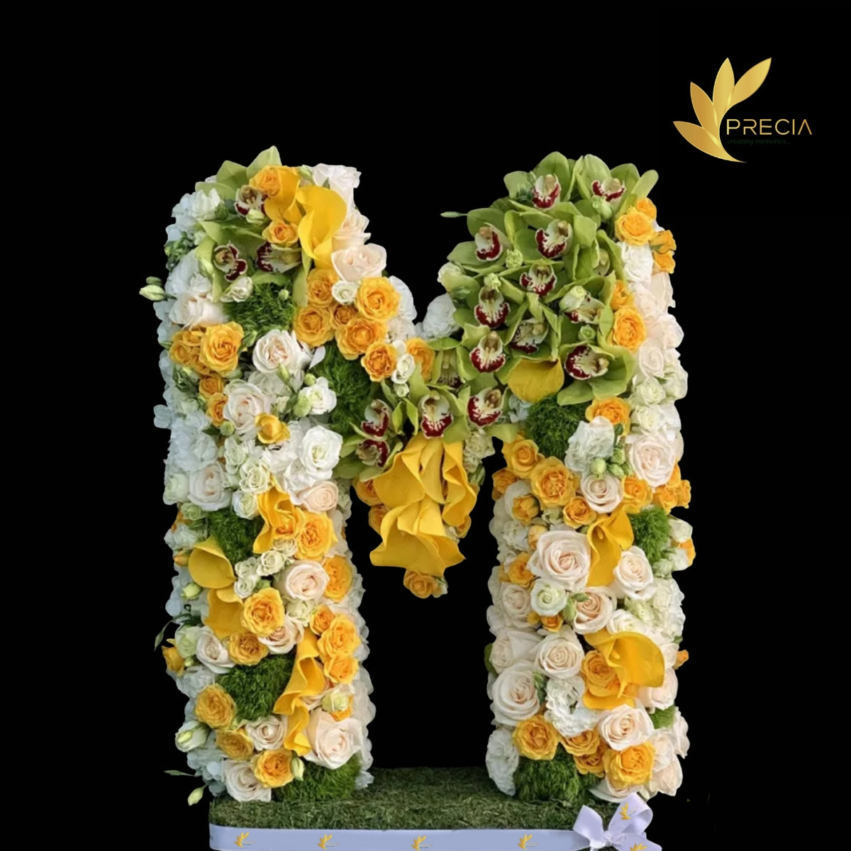 Letter M Flower Arrangement