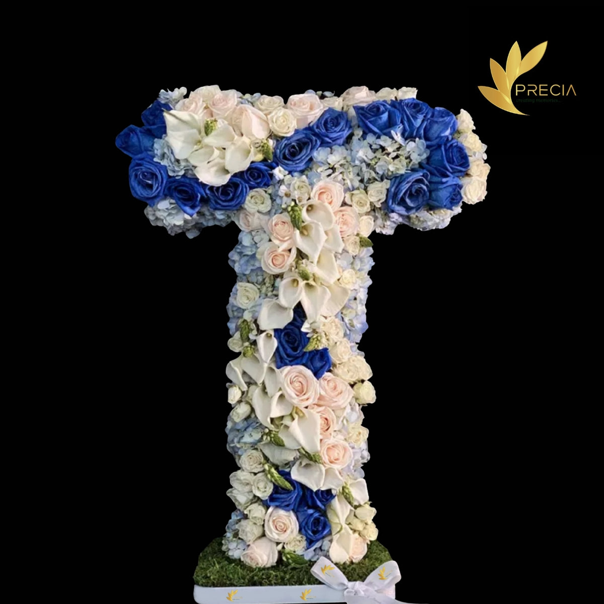 Letter T Flower Arrangement